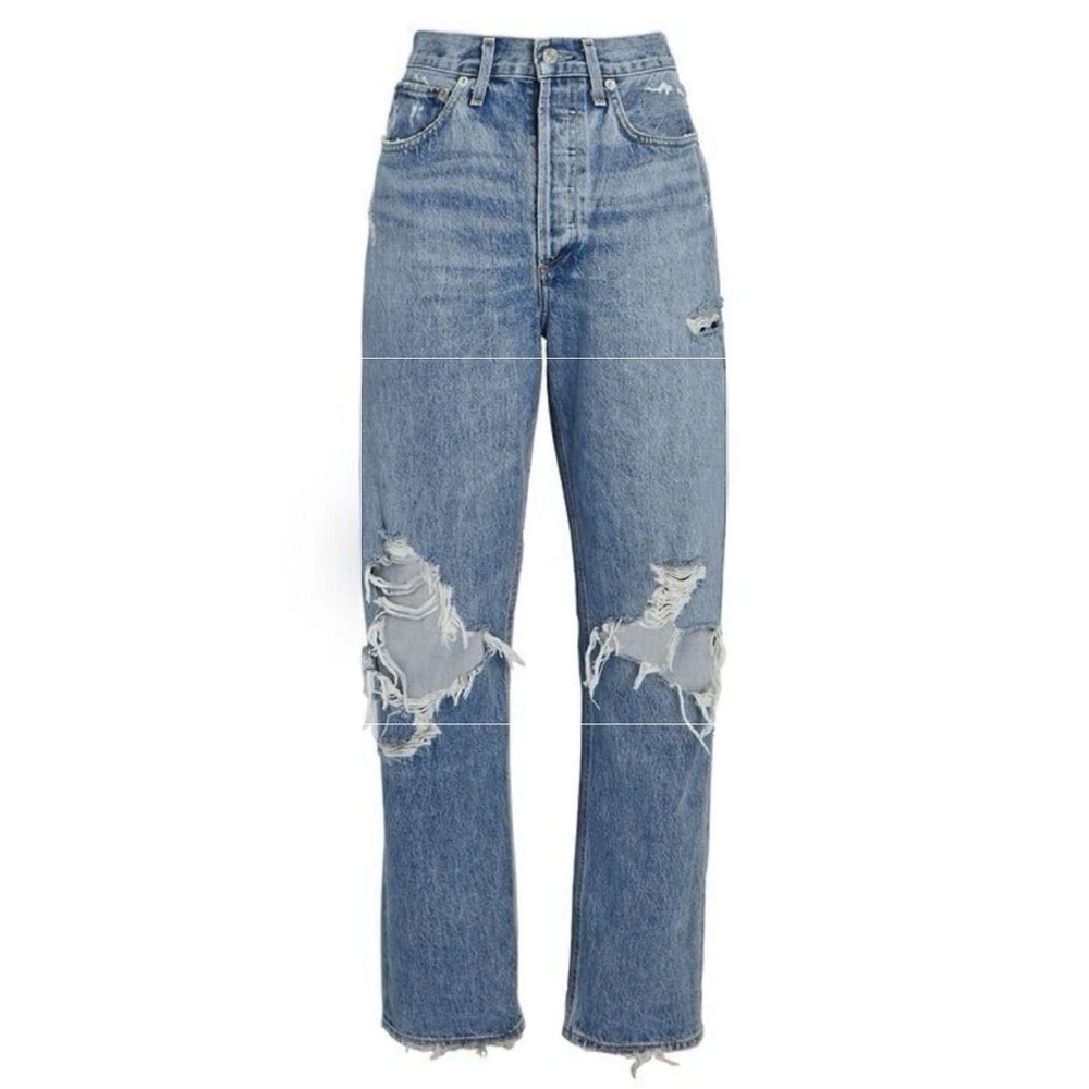 NWOT AGOLDE 90s  Distressed Women's Jeans size 26